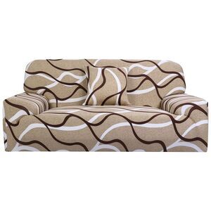 Stretch Slipcover Elastic Sofa Cover 3 Seater Floral Couch Cover Large